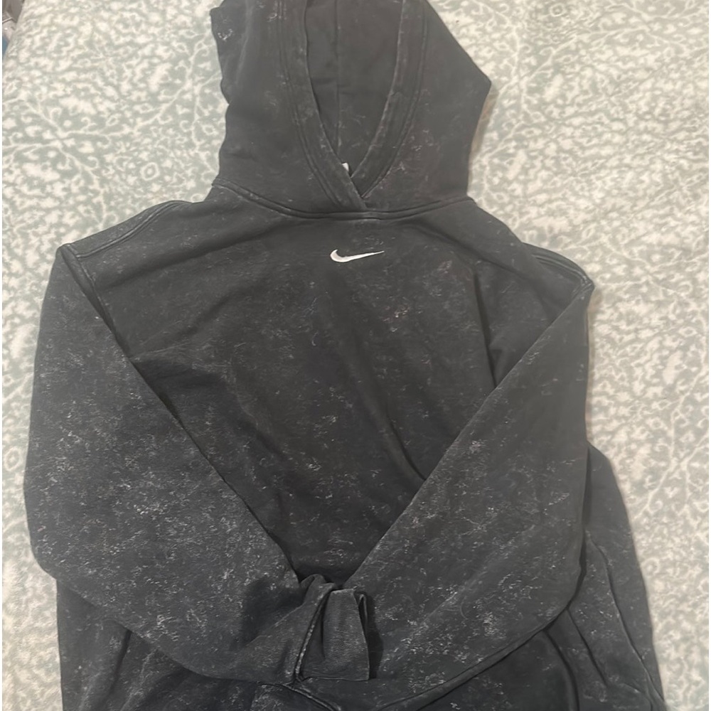 Nike acid wash hoodie size med